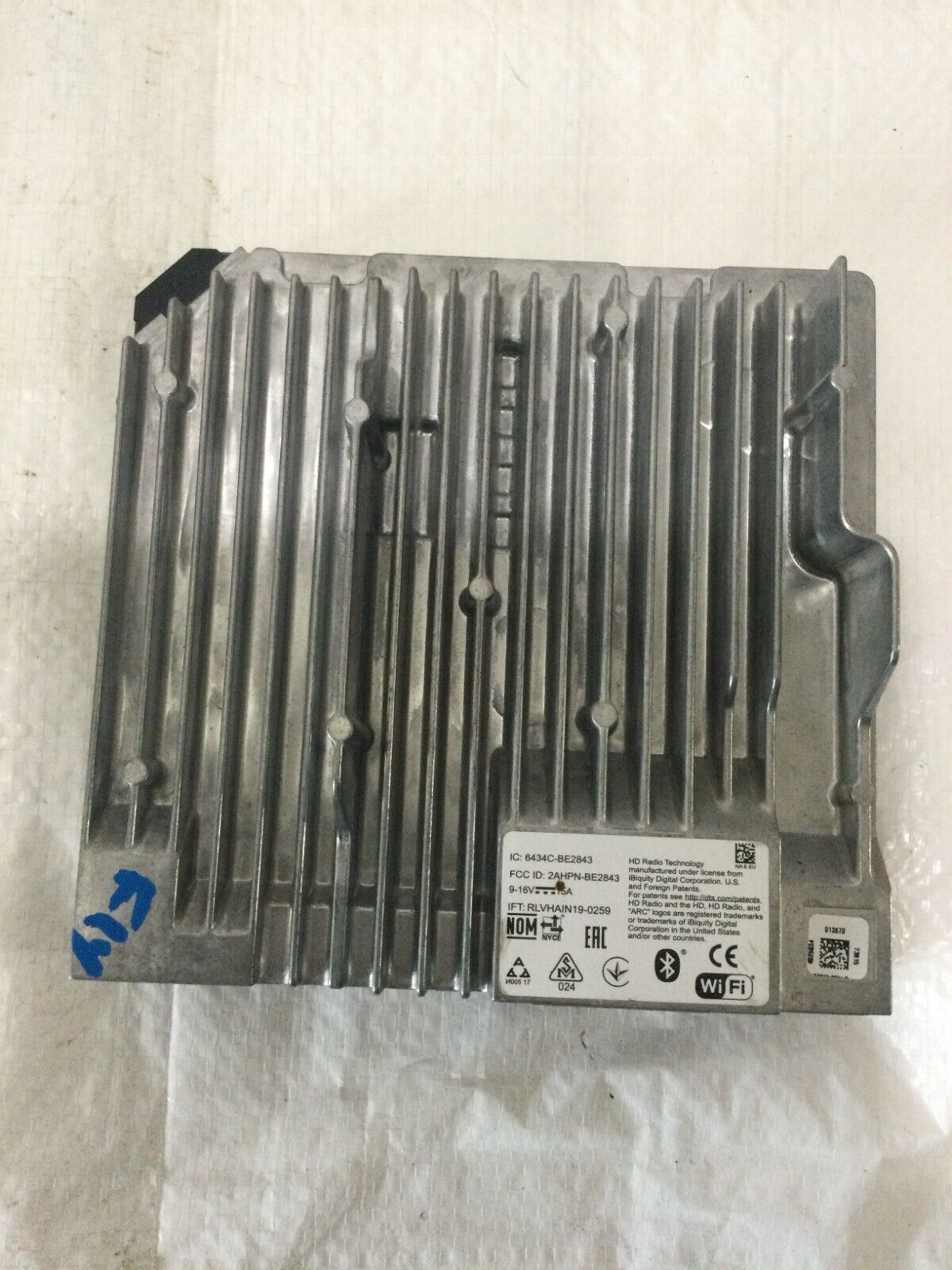 2021 Chevrolet Silverado 1500 Audio Receiver Module 84989265 OEM