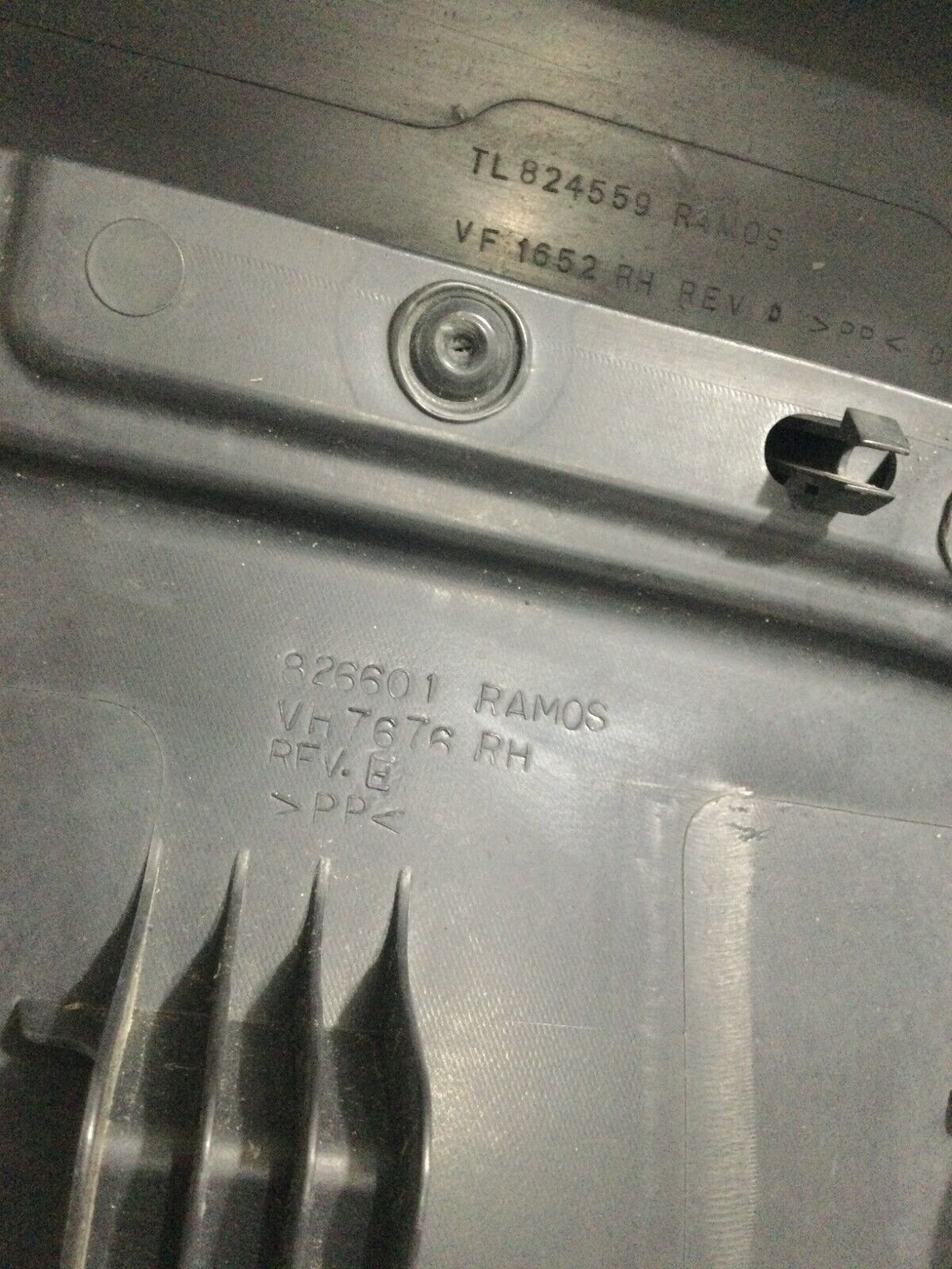 2002-2005 Dodge Ram 1500 Crew Cab Rear Right Passenger Door Trim Panel OEM