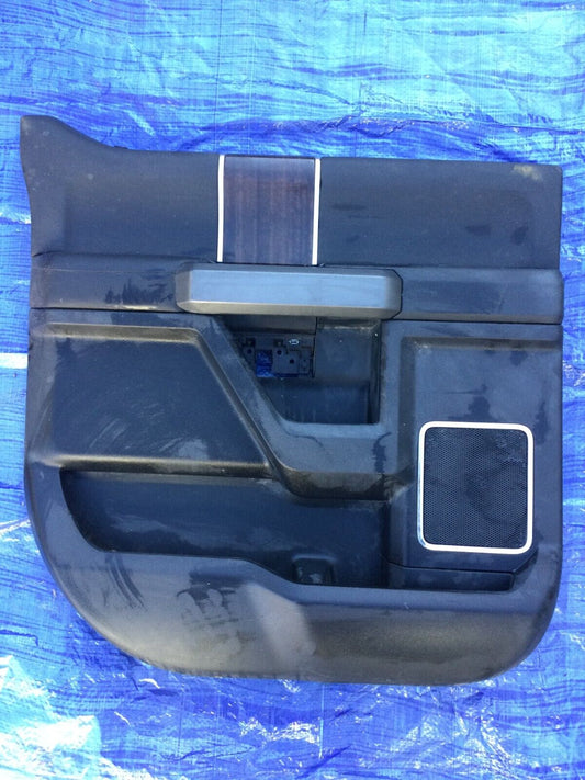 2015-2017 Ford F150 F-150 Left Driver Rear Interior Door Trim Panel OEM Crew Cab