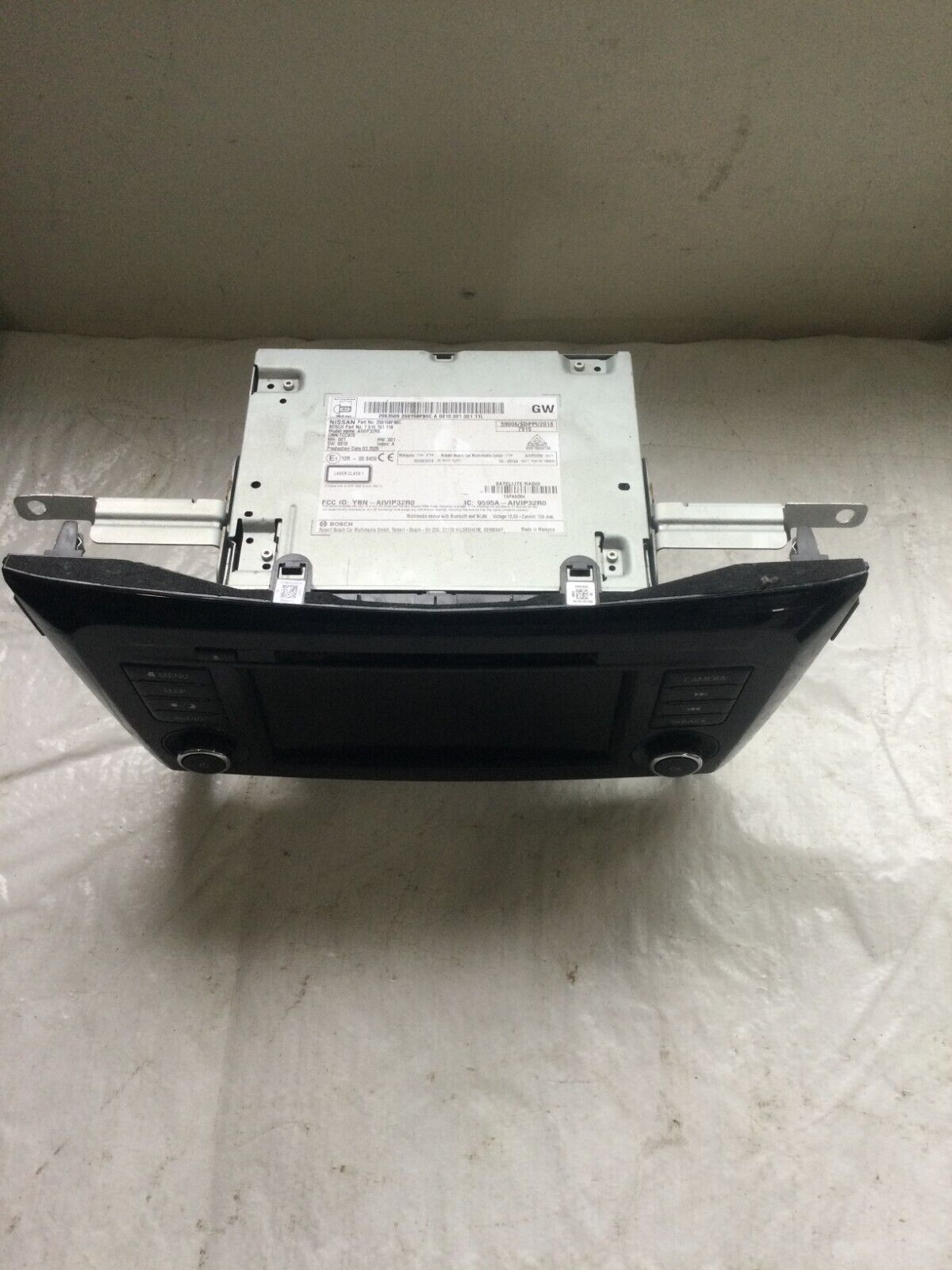 2018-2020 Nissan Rogue AM FM CD Navigation Radio Display 259158F90C OEM