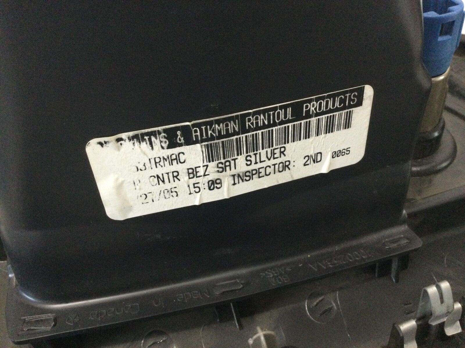 2002-2005 Dodge Ram 1500 Black /Silver Color Radio Dash Trim Bezel OEM