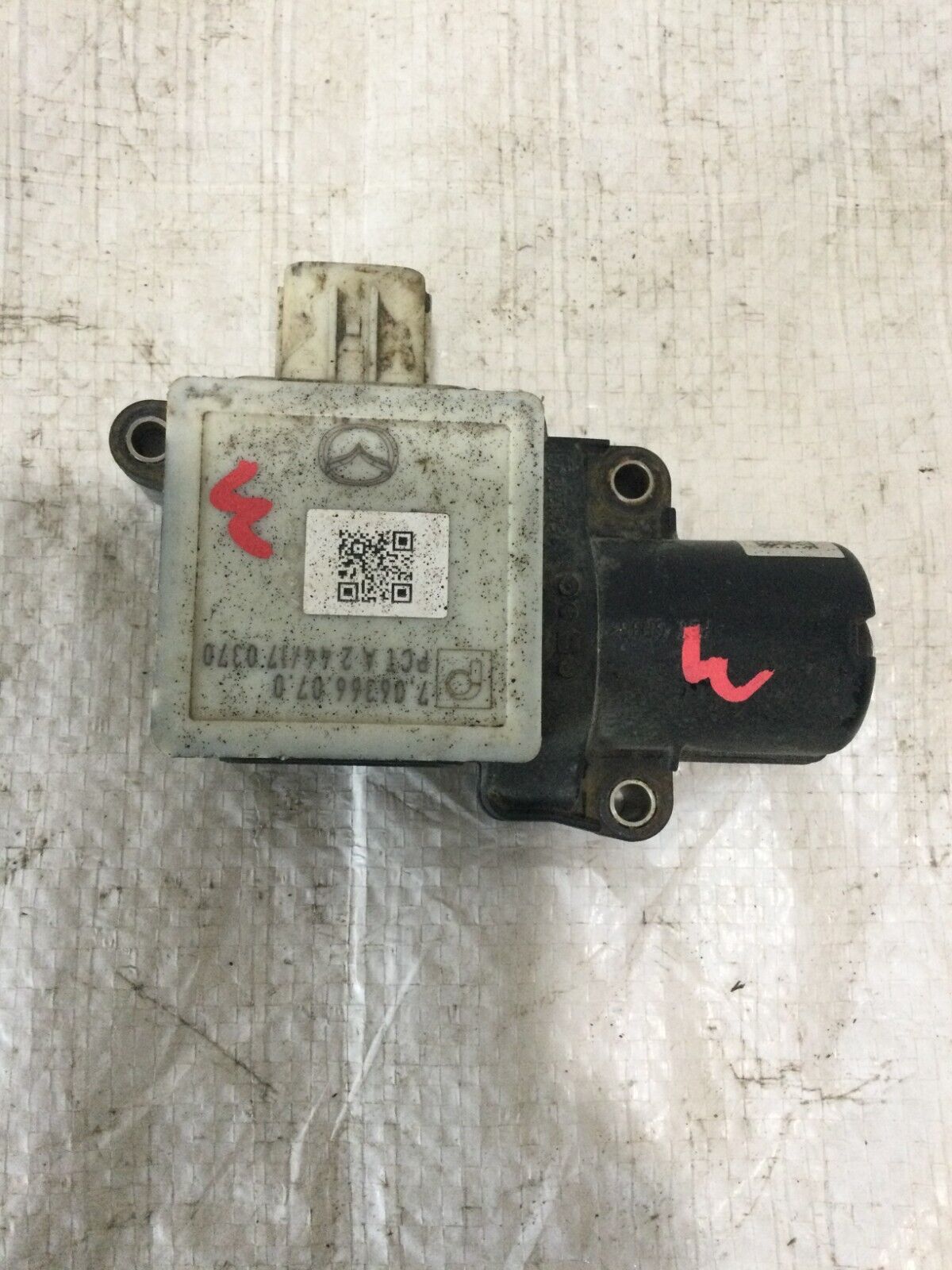 2018 Mazda 6 Rear Exhaust Actuator Motor OEM 706366070