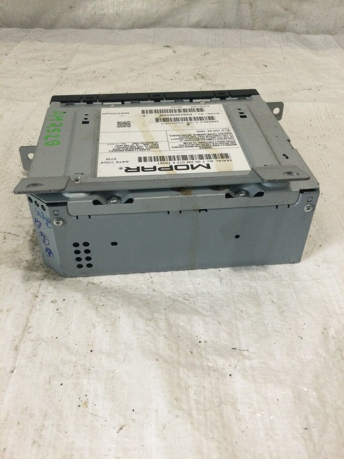 2019 Dodge Ram 1500 Pickup Radio CD Player 68335565AB OEM