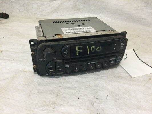 2002-2007 Dodge Ram 1500 AM FM Radio Stereo CD Player P05091507AE OEM