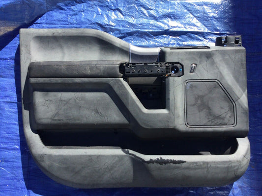 2015-2019 Ford F-150 Lariat  Front Left Interior Door Trim Panel OEM