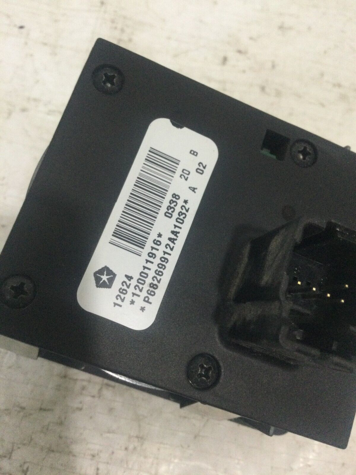 2018 Dodge Ram 3500 Headlight Switch 68189154AA OEM