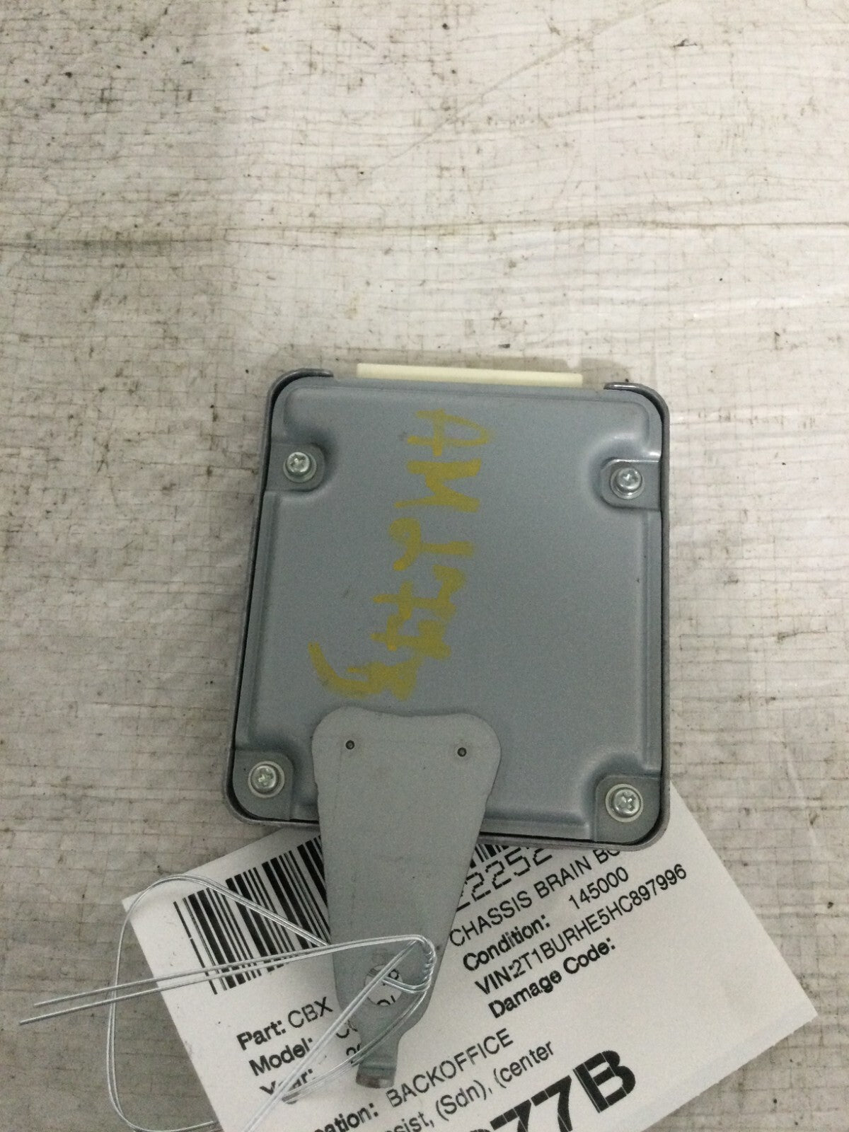 2017 Toyota Corolla Driver Assist Support Control Module 88150-02010 OEM