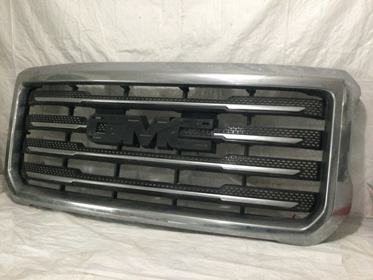 2015 2016 2017 2018 2019 GMC SIERRA 2500 3500 FRONT GRILLE CHROME OEM