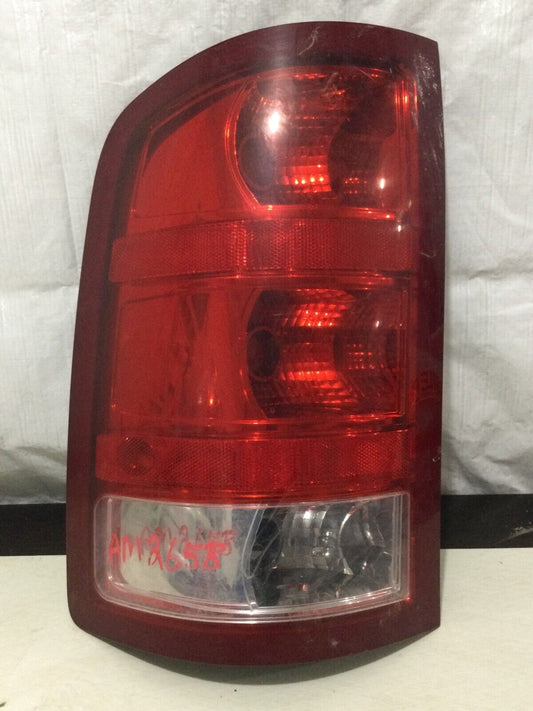 2007-2013 GMC Sierra 1500 Taillight Tail Light Driver Left OEM 25958484