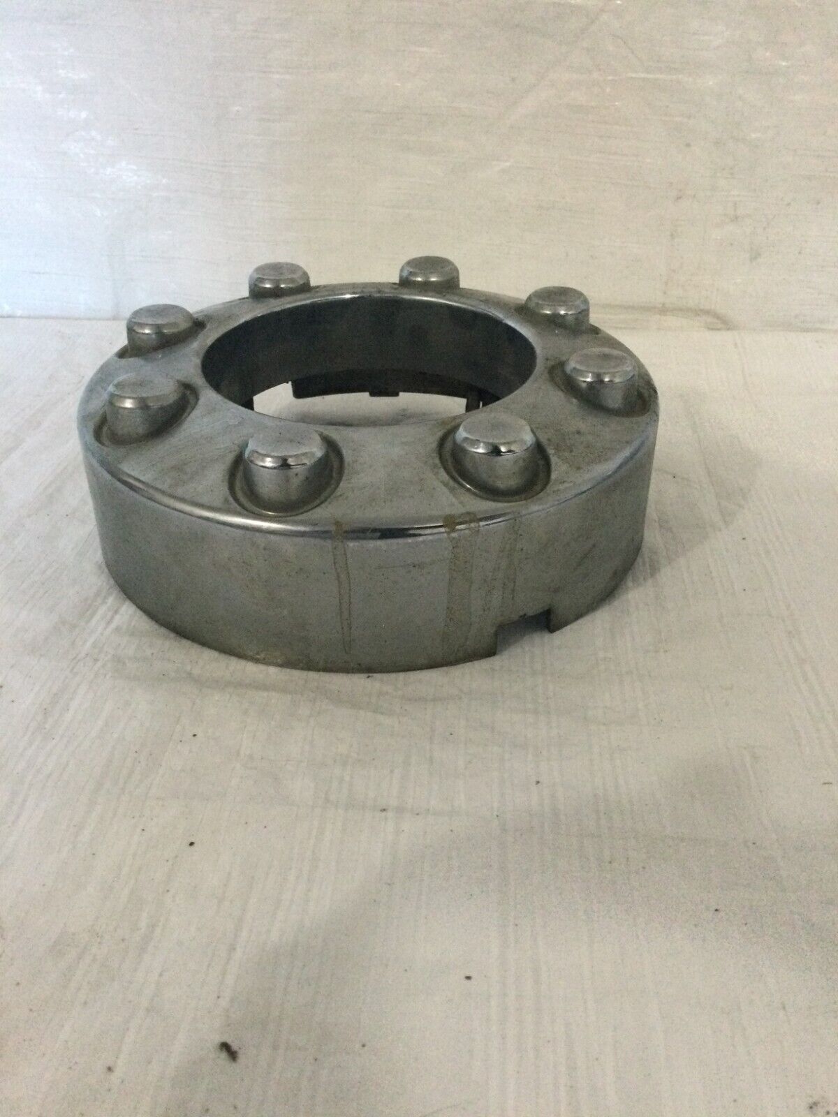 2005-2018 Ford F-250SD Front Open Center Cap Wheel Hub Cap Chrome OEM