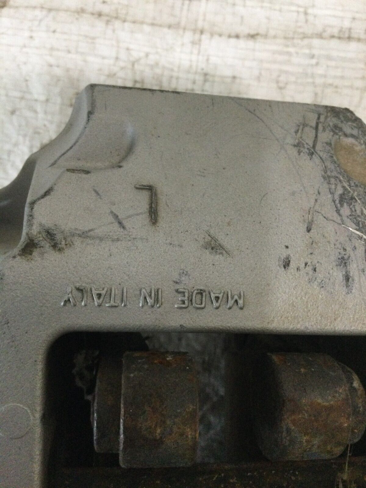 2004 Porsche Cayenne Left Rear Brembo Brake Caliper OEM