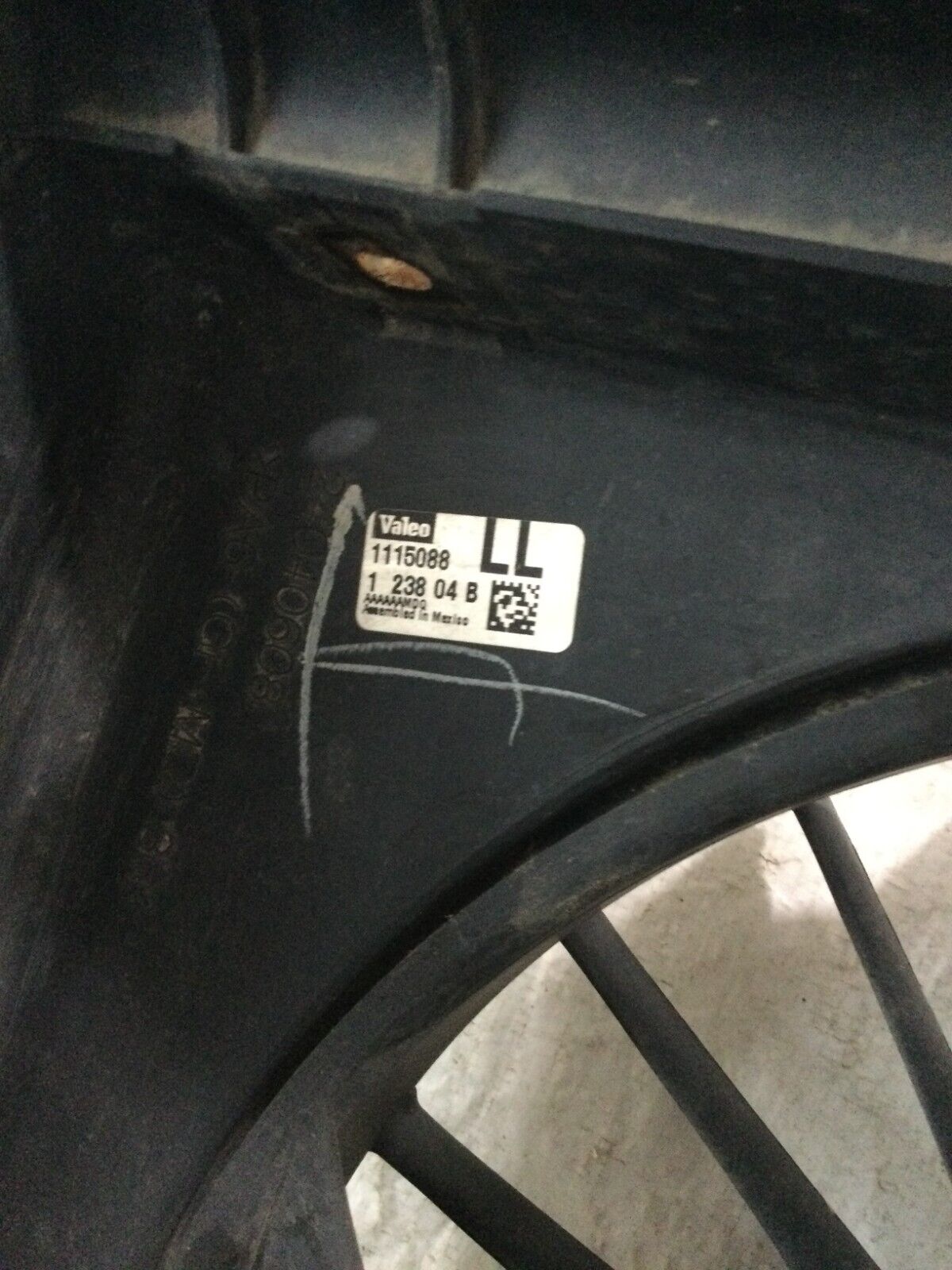 2004 Dodge Ram 1500 Intercooler Cooling Fan  Assembly 1115088 OEM