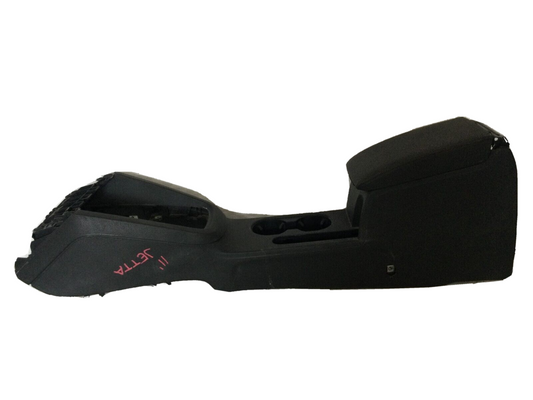 2011 Volkswagen Jetta Center Console Assembly With Armrest and Cup Holder OEM