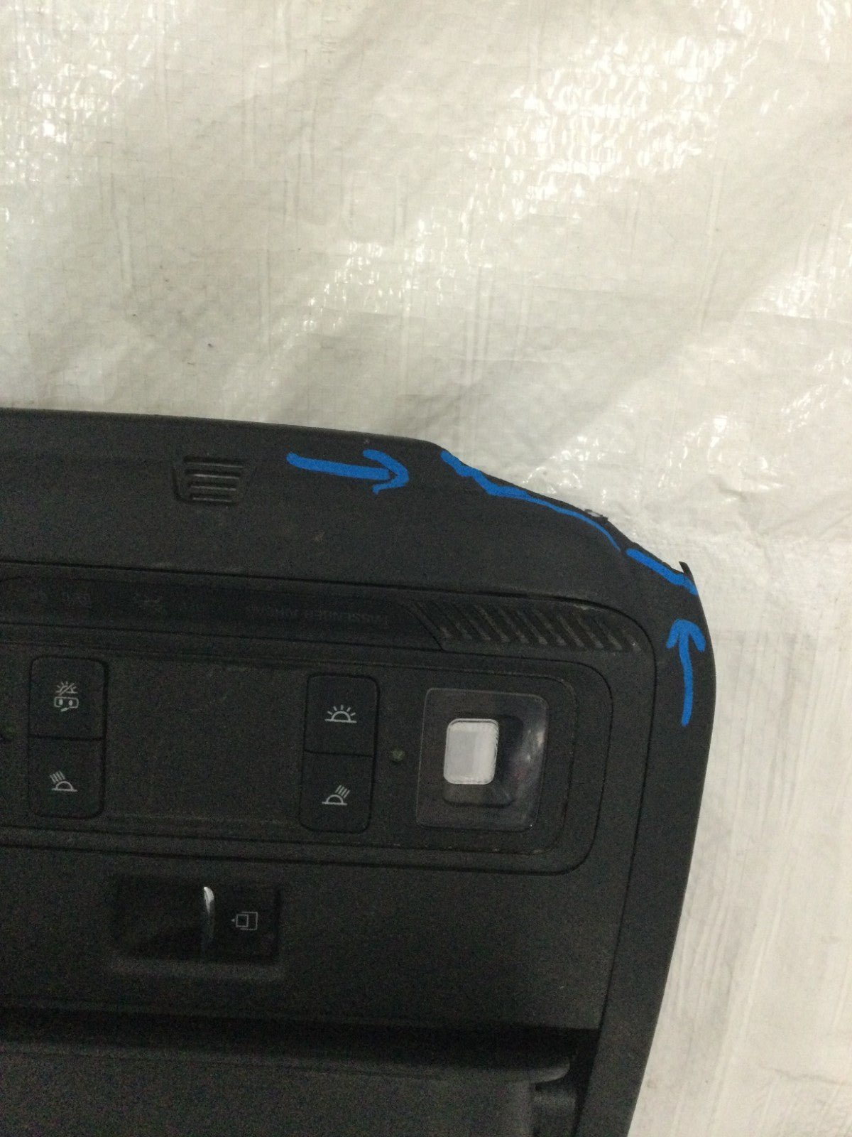2023 Ford F-150 F150 Overhead Console OEM MARKED DAMAGE AND DOESN'T CLOSE