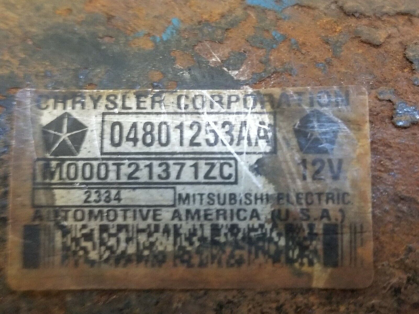 2005 Dodge Ram 1500 Truck 5.7L Engine Starter Motor OEM 04801253AA