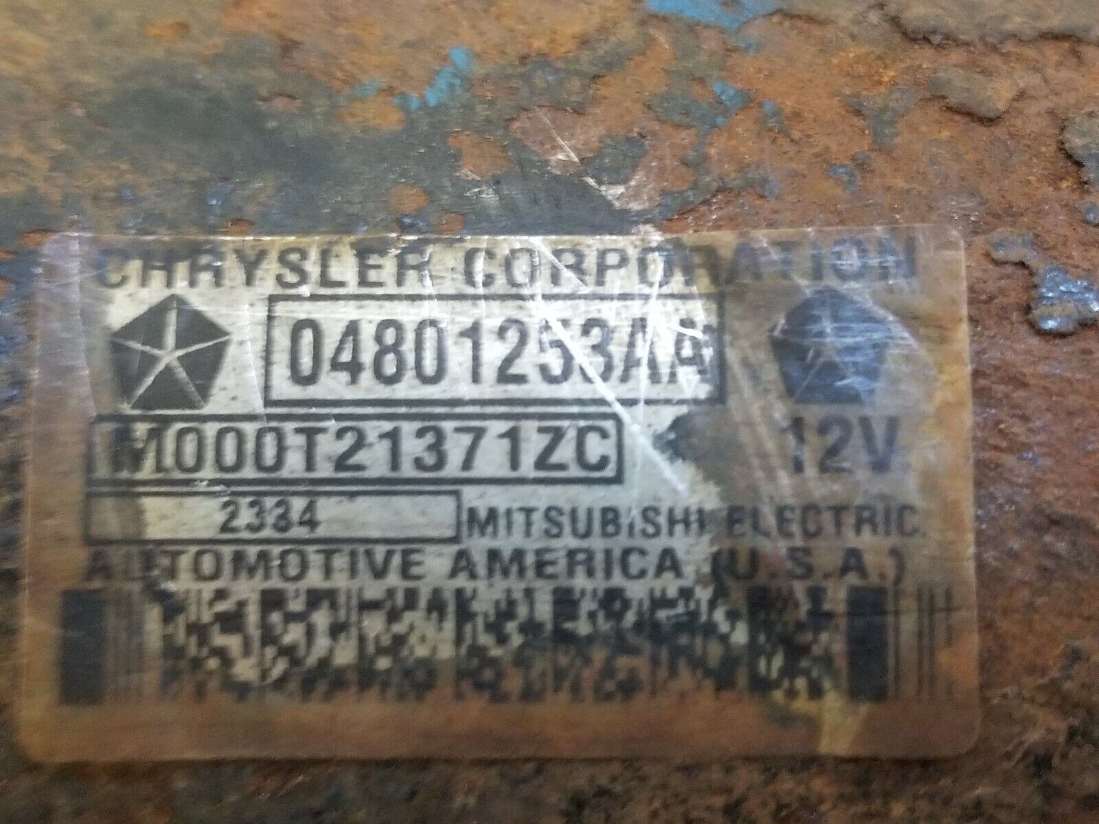 2005 Dodge Ram 1500 Truck 5.7L Engine Starter Motor OEM 04801253AA