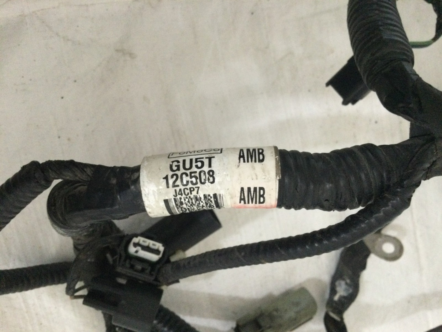2017 Ford Explorer Engine Wire Harness OEM GU5T12C508J4CP7