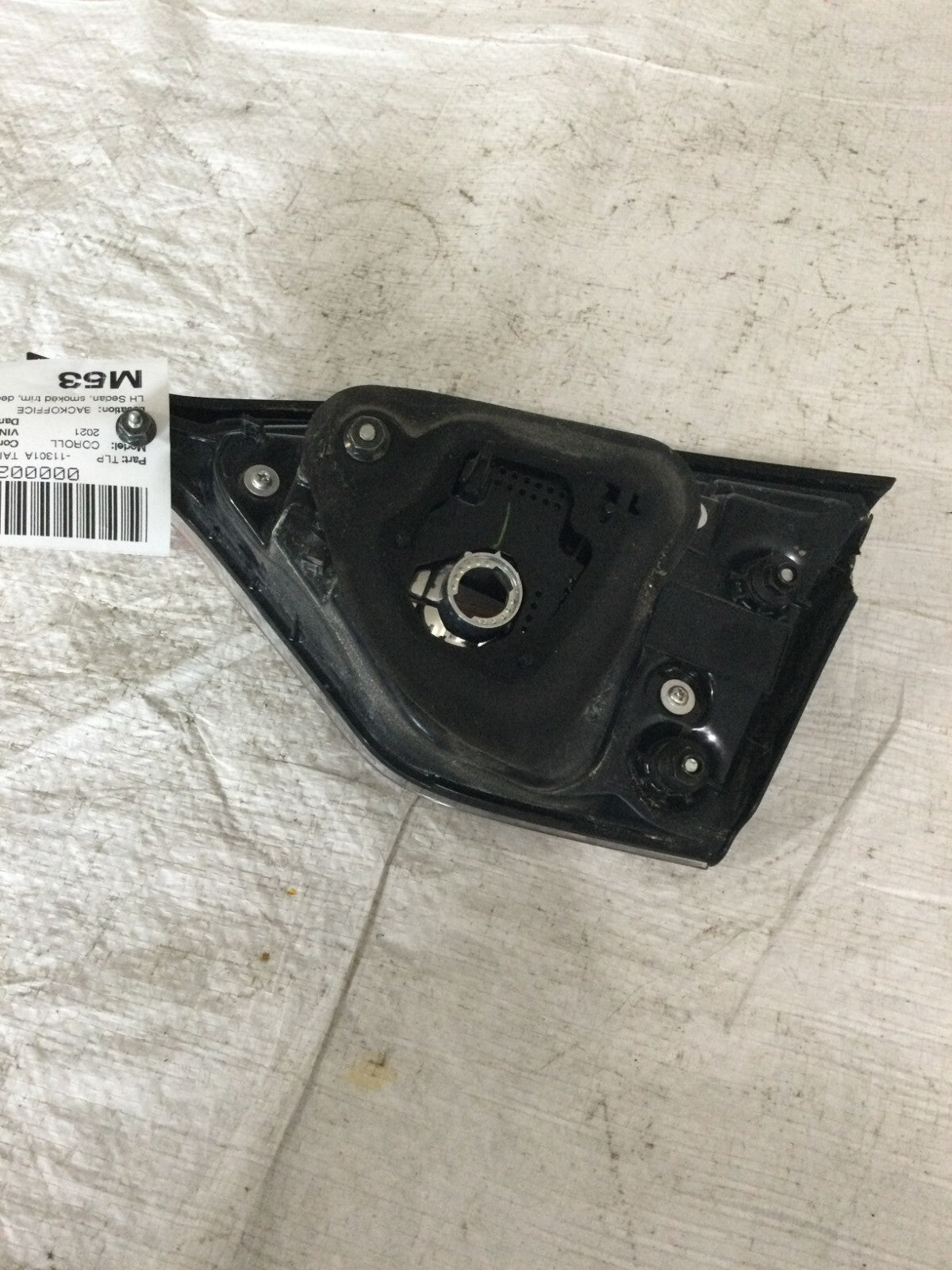 2021 Toyota Corolla Left Drivers Side Tail Light OEM MARKED DAMAGE