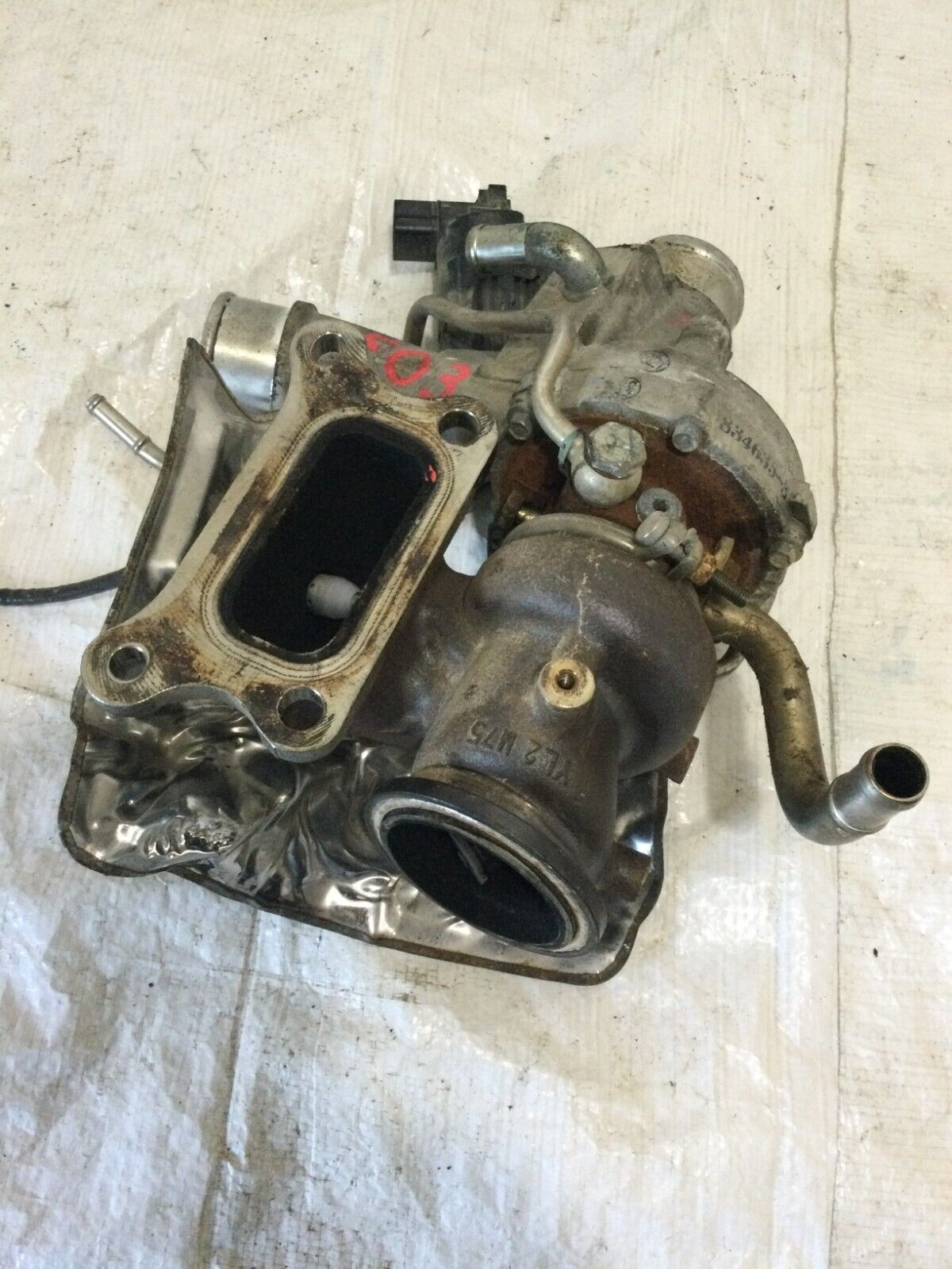 2017 Infiniti Q50 Turbo Supercharger 3.0L OEM Left