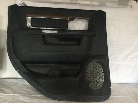 2014 Dodge Ram 1500 Rear Left Door Trim Panel OEM