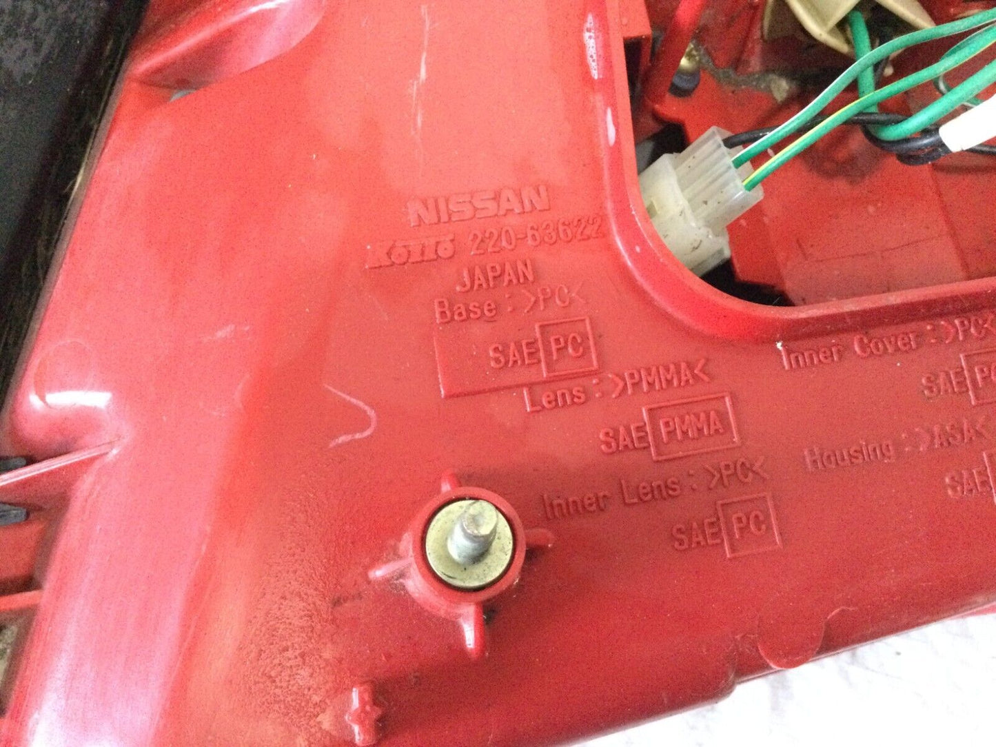 2004 Infinity  G35 Left  Driver Side Taillight  Assembly