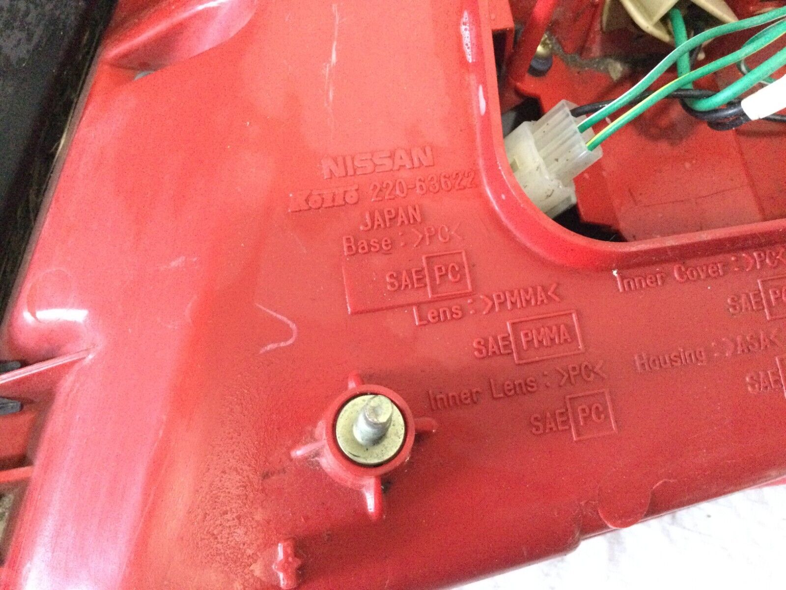 2004 Infinity  G35 Left  Driver Side Taillight  Assembly