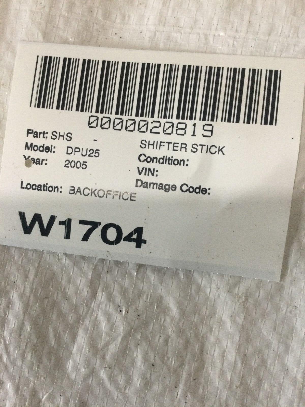 2003-2005 Dodge Ram 1500 2500 Steering Column Shifter Gear Selector OEM