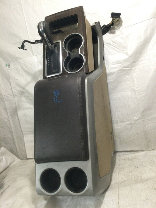 2013-2014 Ford F-150 Front Center Floor Console Assembly W/ Floor Shifter OEM