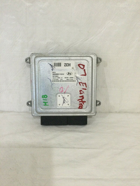 2007 Hyundai Elantra Engine ECM Control Module 2.0L MT 39150-23030 3915023030