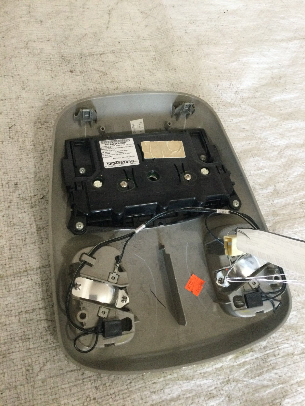 2006-2008 Dodge Ram 1500 Digital Overhead Console Dome Map OEM 56049824AC