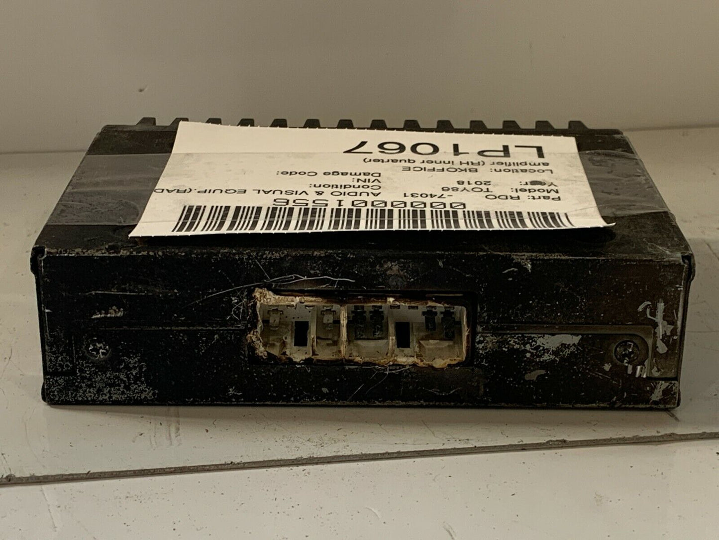 2018 Toyota 86 Audio Radio Amp Amplifier OEM