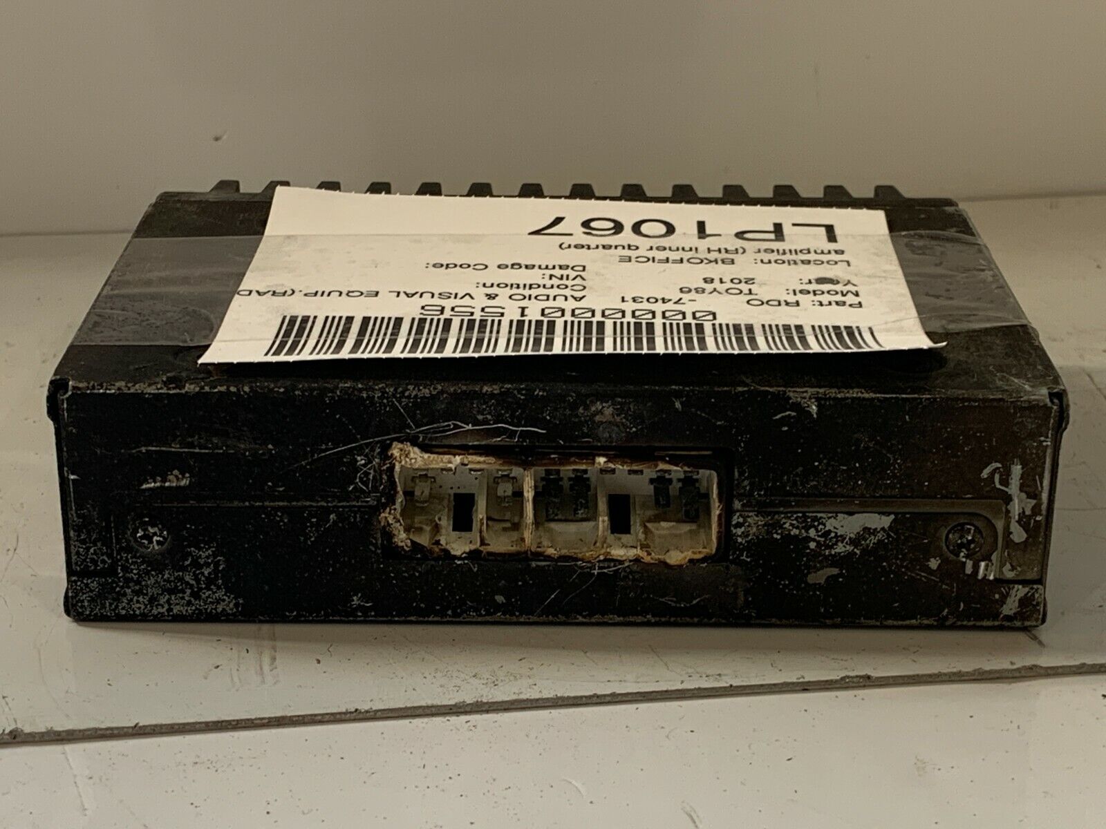 2018 Toyota 86 Audio Radio Amp Amplifier OEM
