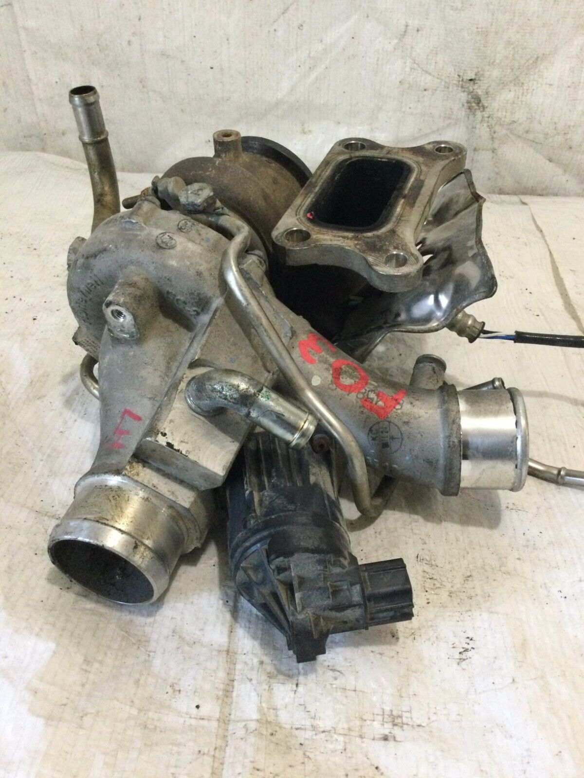 2017 Infiniti Q50 Turbo Supercharger 3.0L OEM Left