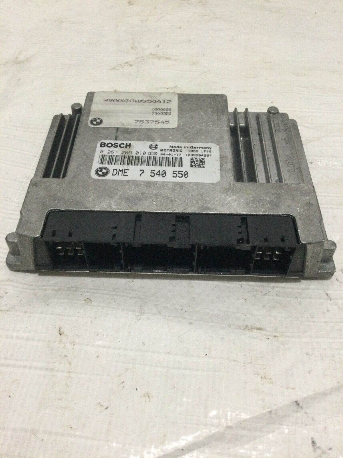 2004 BMW 7-Series Engine Computer Control Module  ECM  7540550  OEM