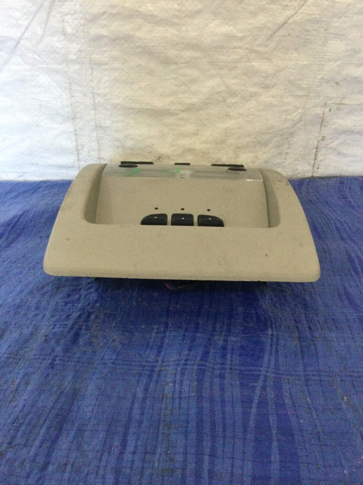 2007-2008 Cadillac Escalade ESV Overhead Console Dome Map Light W/ Switches OEM