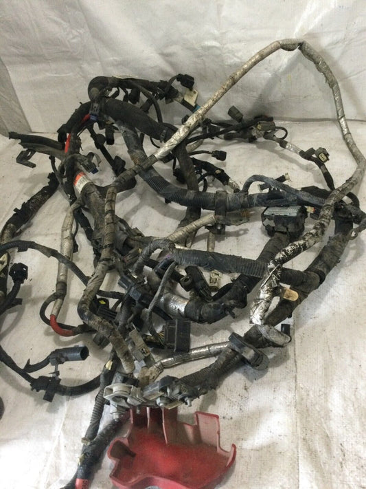 2011-2014 Ford F-150 Engine Wiring Harness W/ Battery Cable 3.5L OEM