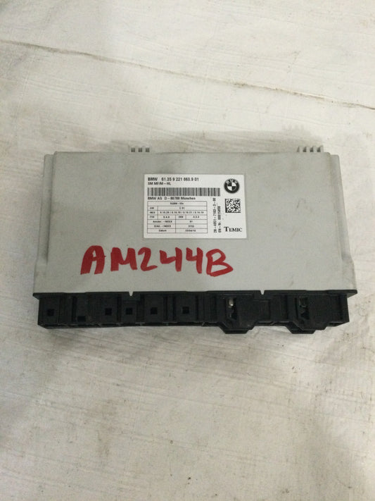 2011 BMW X5 4.4L Front Right RH Seat Control Module OEM 61.35 9 221 863.9 01
