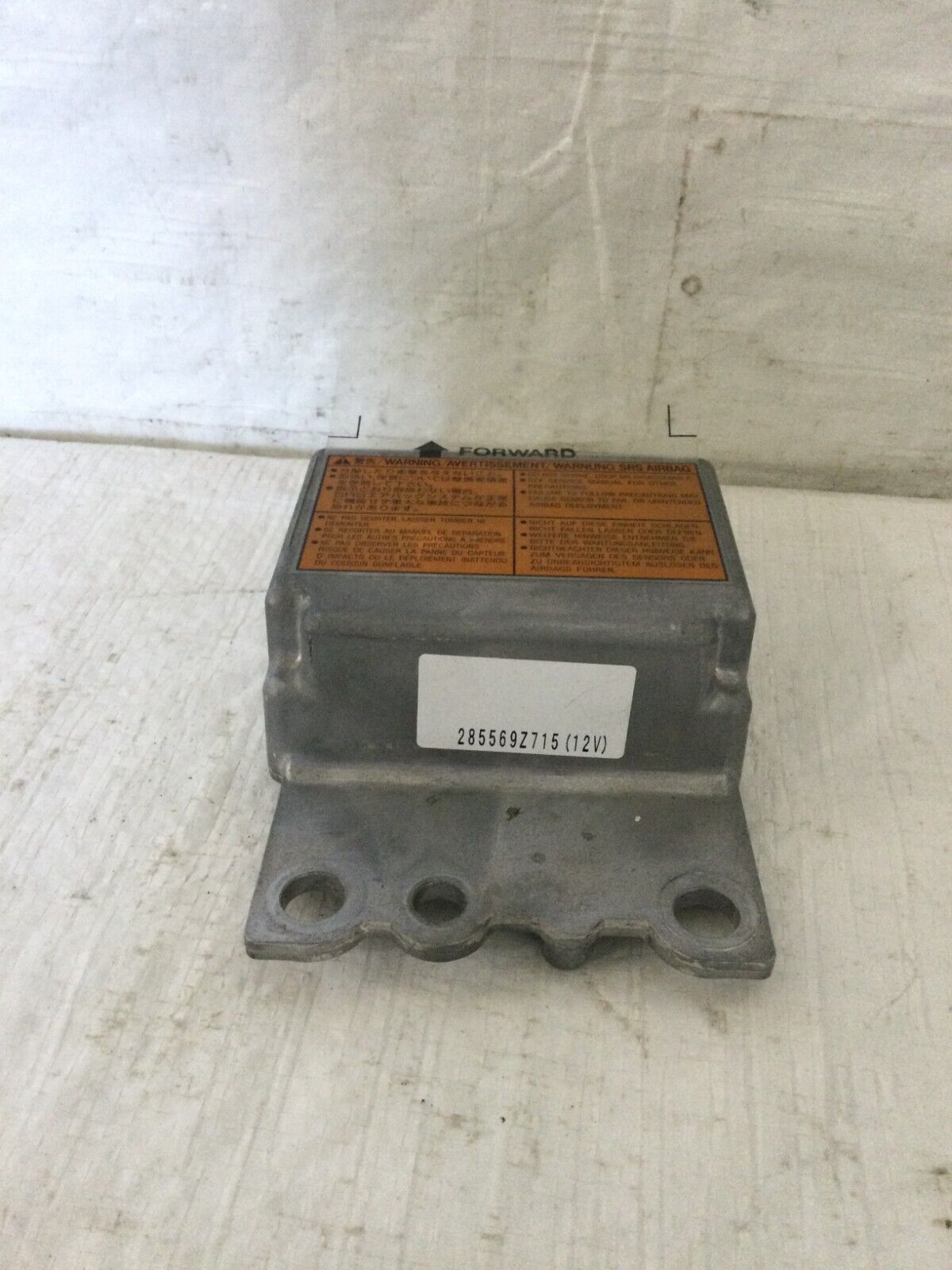 2001 Nissan Xterra SRS Control Module Under Console OEM
