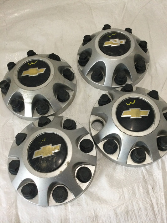 2007-2014 Chevrolet Silverado 2500 Wheel Center Cap Set of 4 OEM