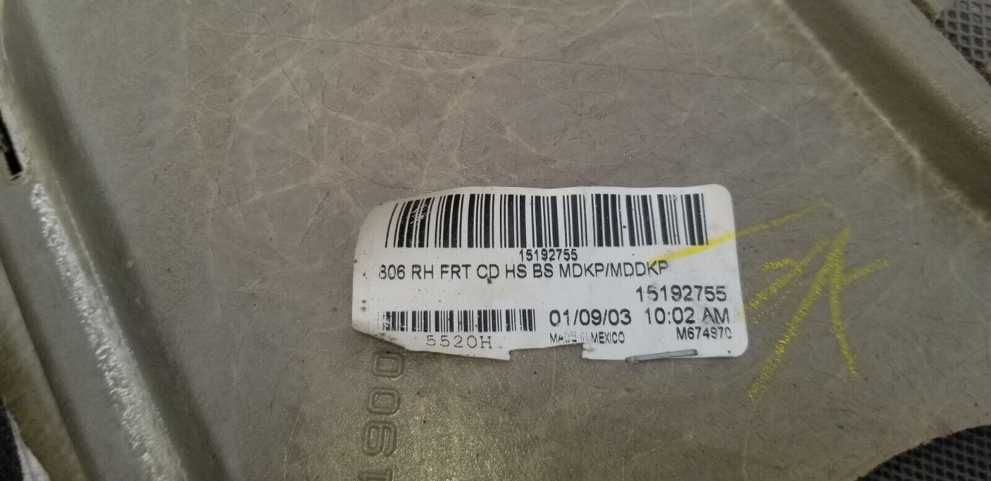 2003-2006 Cadillac Escalade EXT Front Right Door Trim Panel OEM 15192755