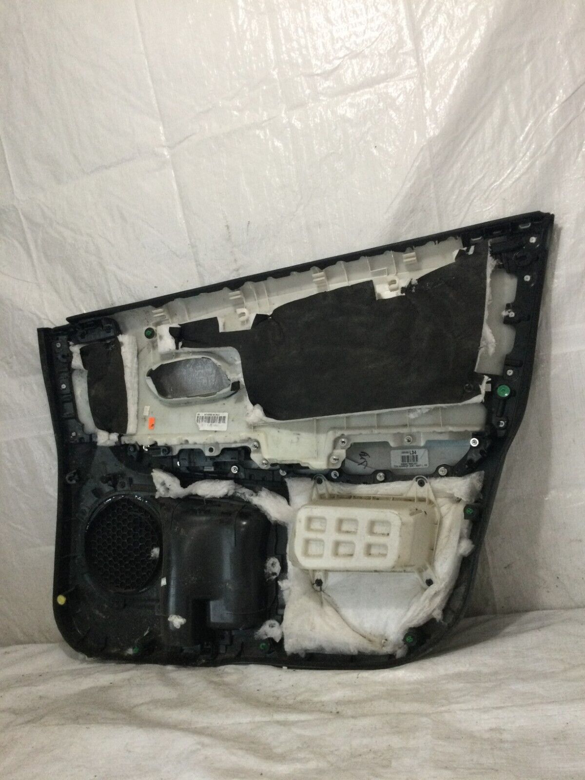 2019 Honda HR-V Front Left LH Driver Interior Door Panel Trim Black OEM