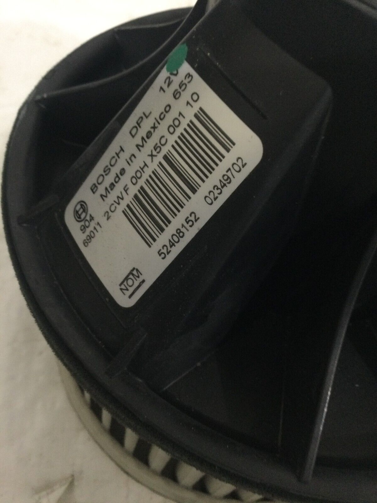 2007 GMC Yukon Front A/C Heater Blower Motor OEM