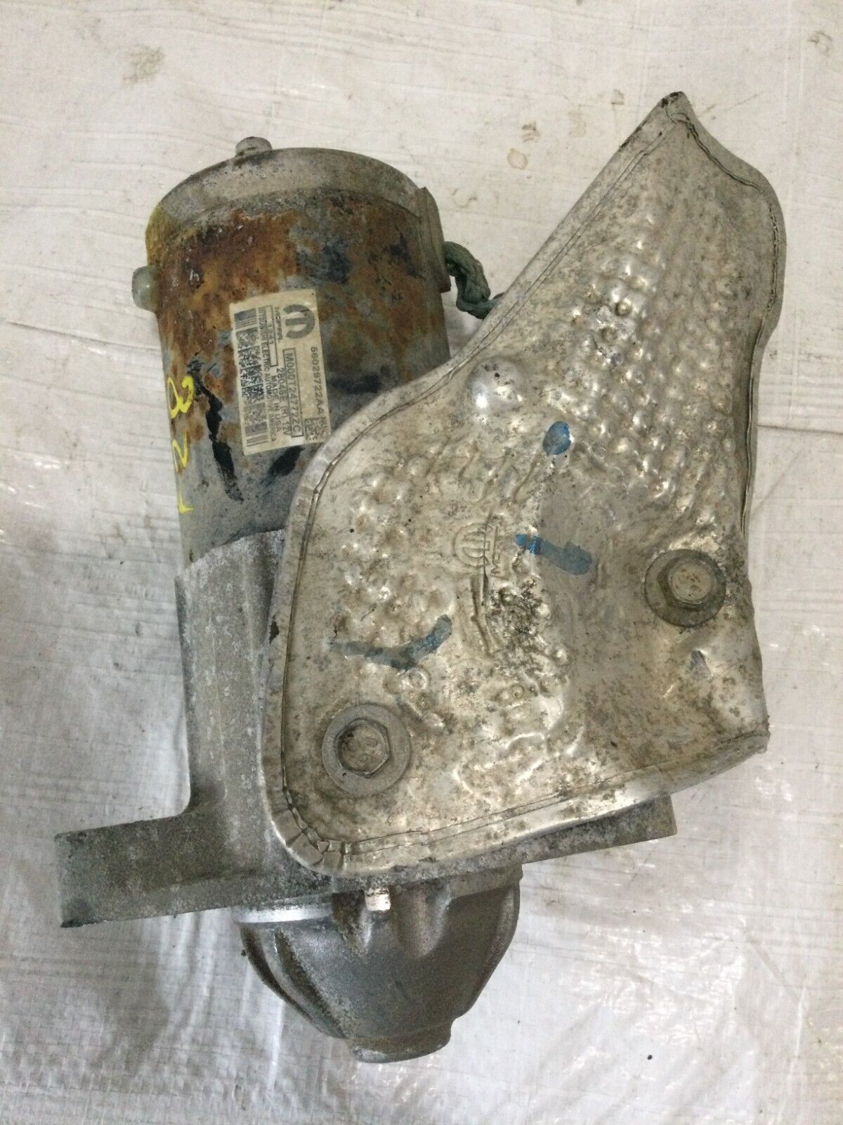 2021 Dodge Ram 2500 Diesel Engine Starter Motor 6.4L 56029722AA OEM