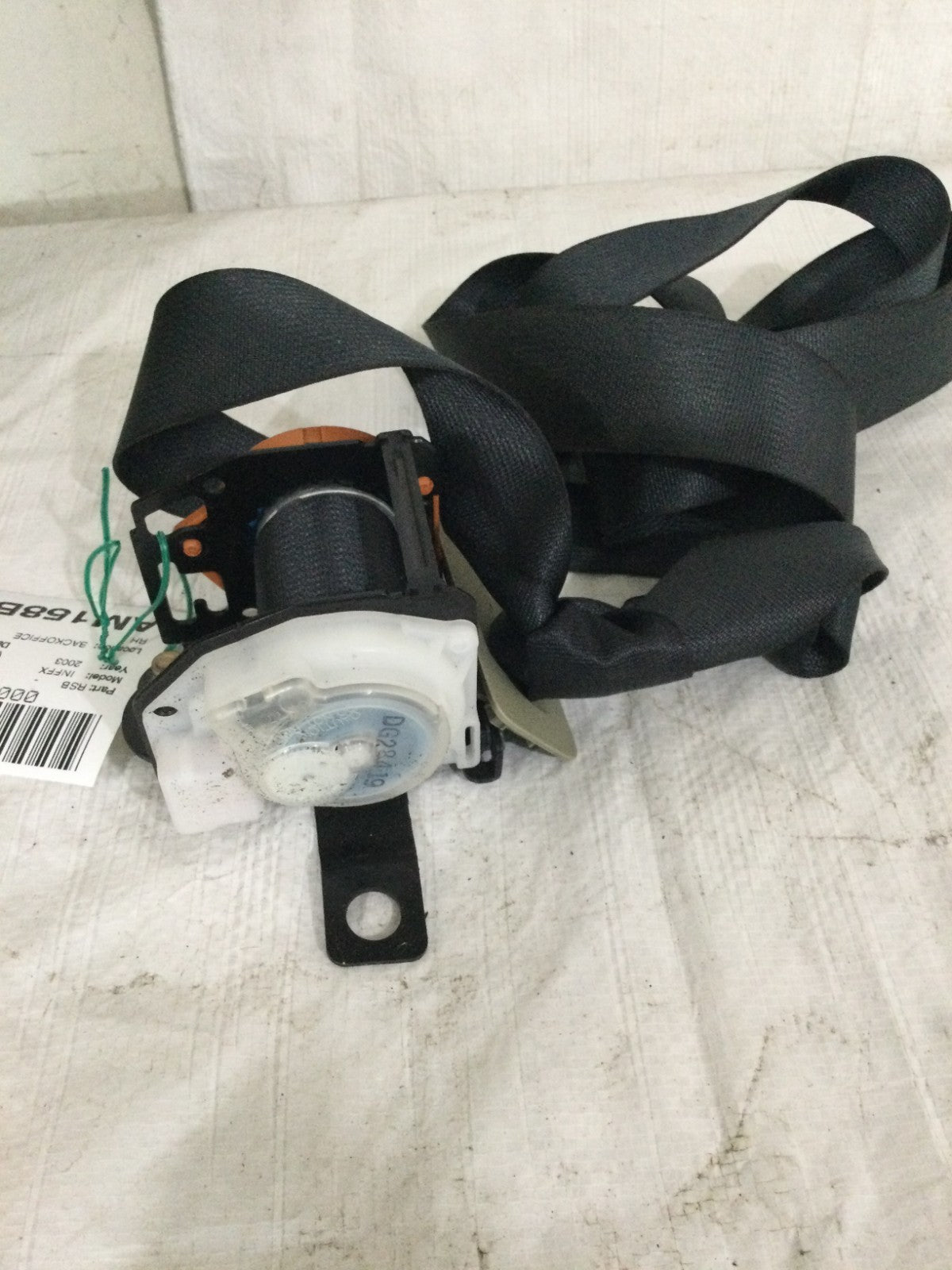 2003 Infiniti FX35 Rear Right Seat Belt OEM