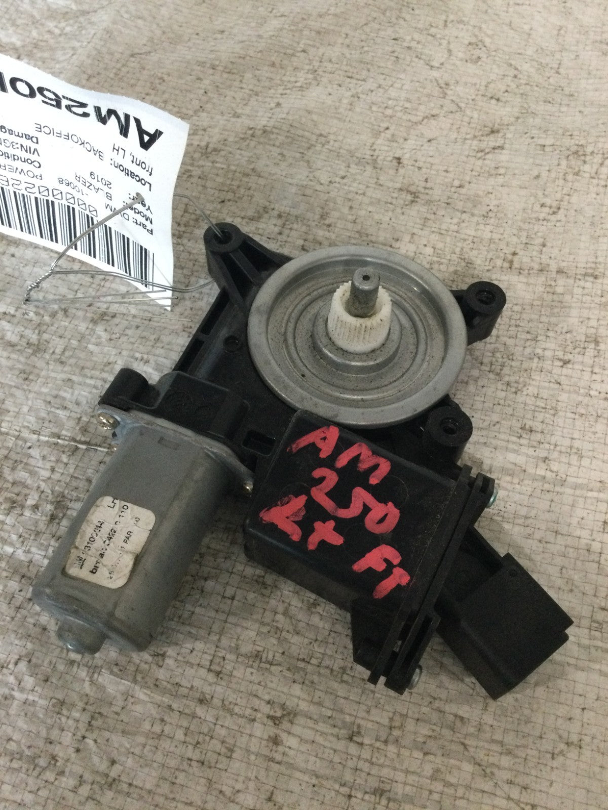 2019 Chevrolet Blazer Front Left Power Window Motor OEM