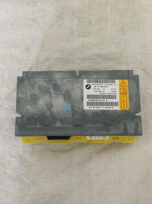  2004 BMW 745i E65/E66 SRS Control Module OEM 6933021