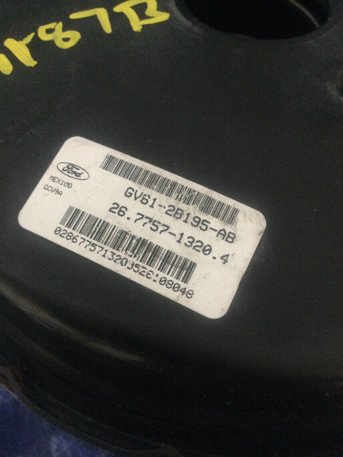 2017-2019 Ford Escape  Power Brake Booster OEM GV61-2B195-AB