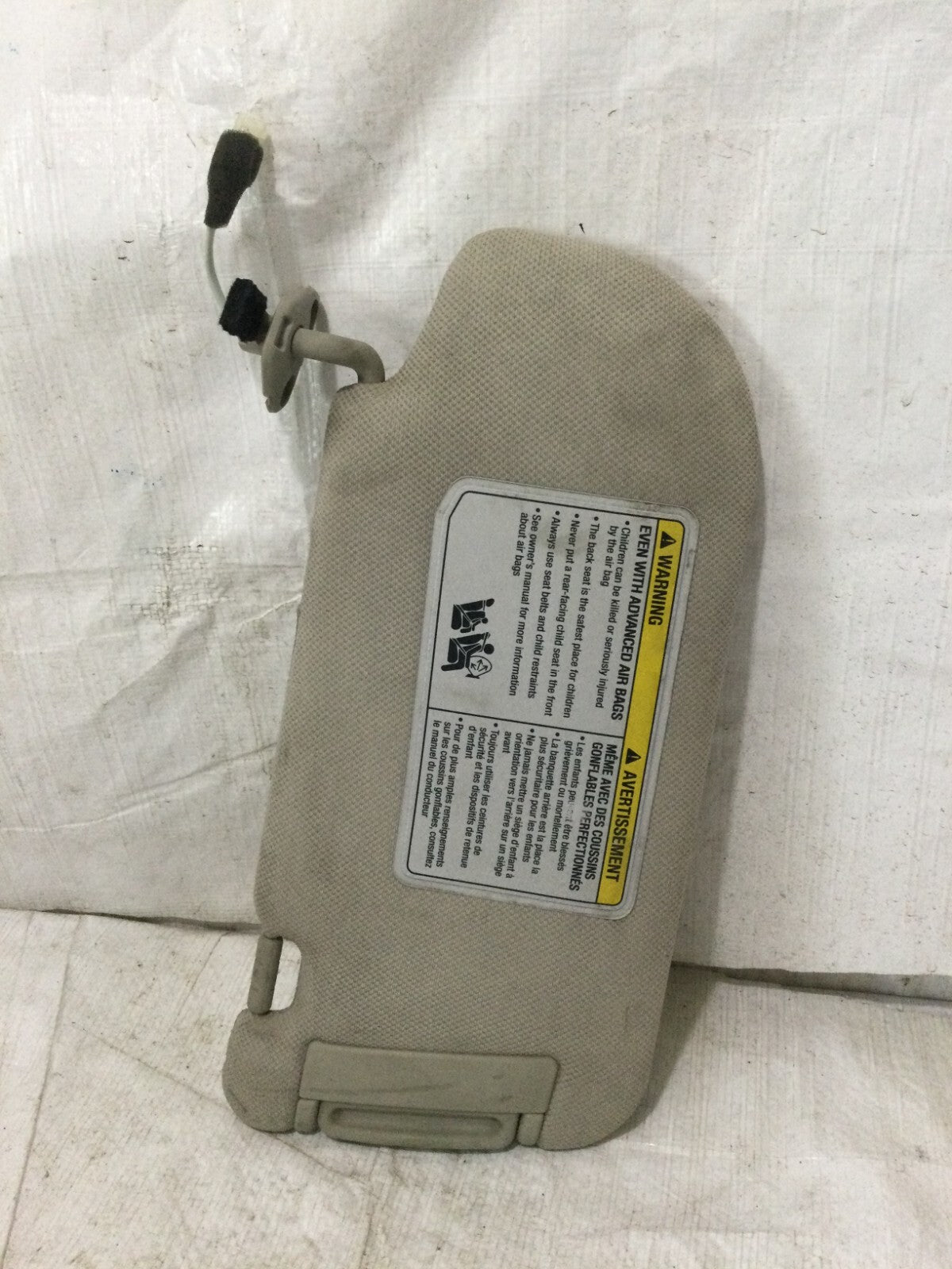 2006 Infiniti M45 Sun Vsior Left Driver Side OEM