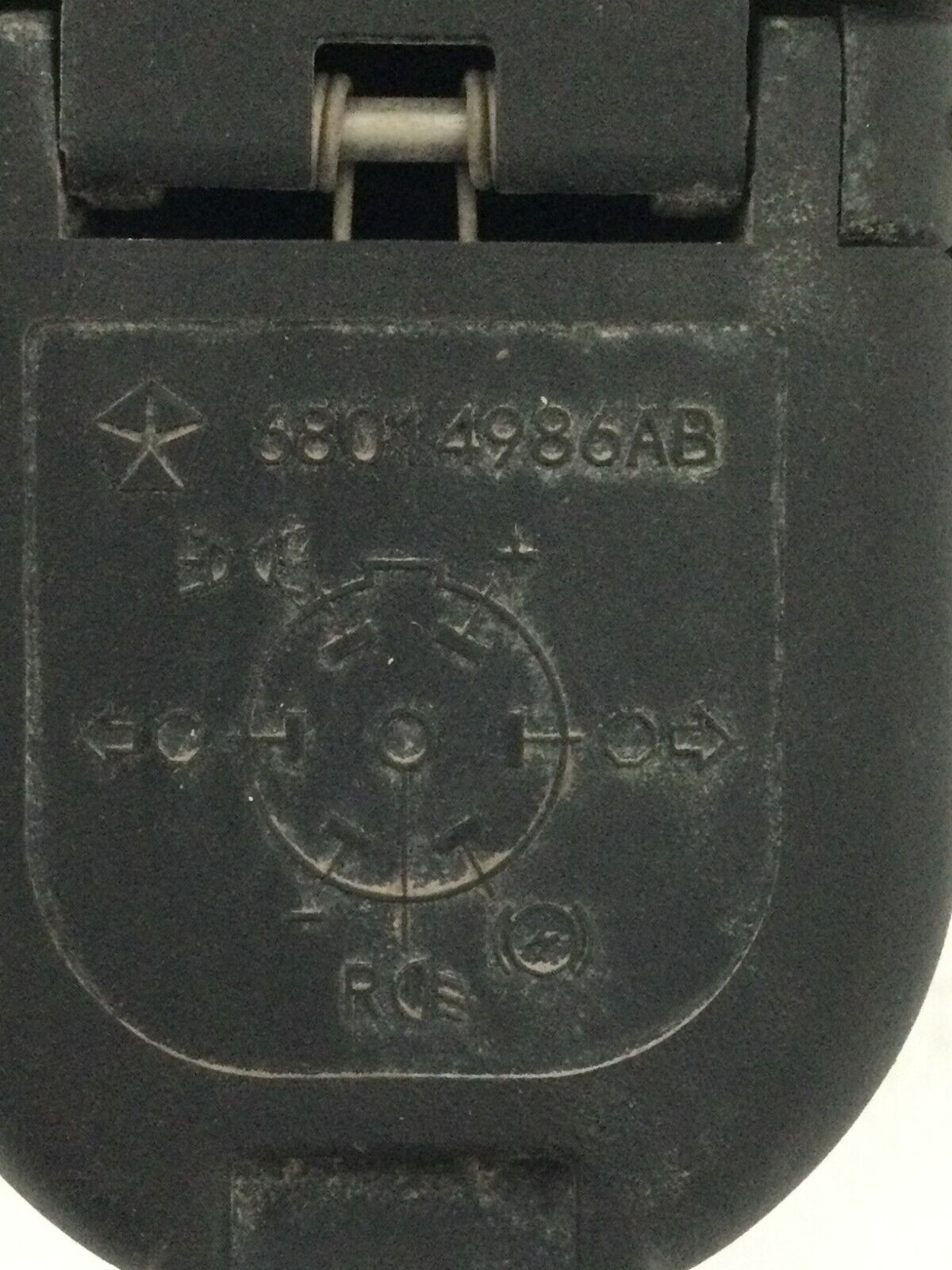 2018 Dodge Ram 3500 Trailer Tow Connector Plug OEM 68014986AB