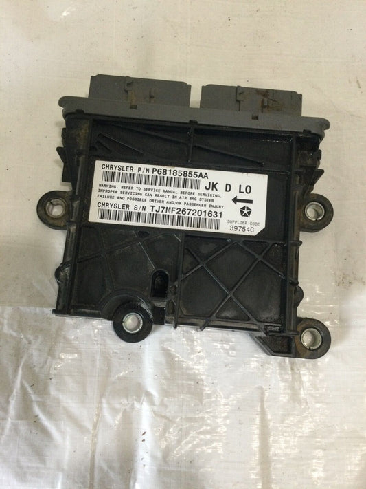 2015 Jeep Wrangler SRS Restraint Control Module OEM 68185855AA
